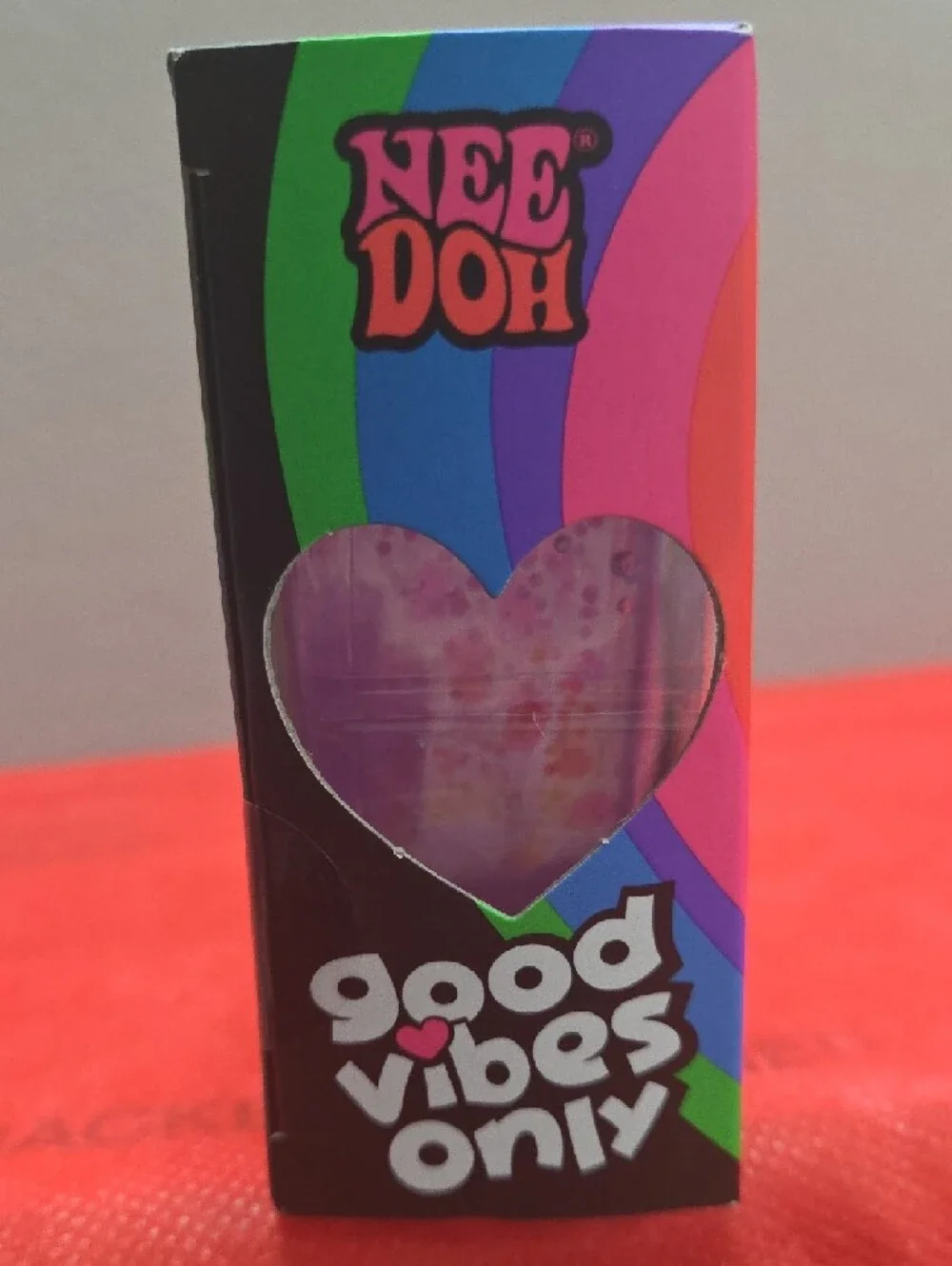Other | Needoh Good Vibes Only Squishy Toy Multicolor Rainbow Packaging ...